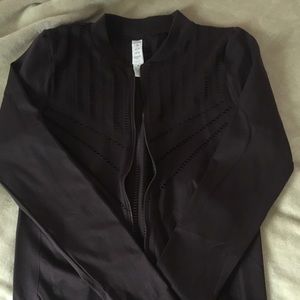 Marika wild plum laser cut jacket M